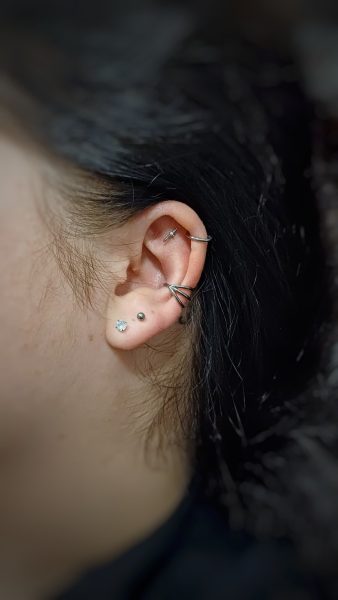 helix a conch piercing