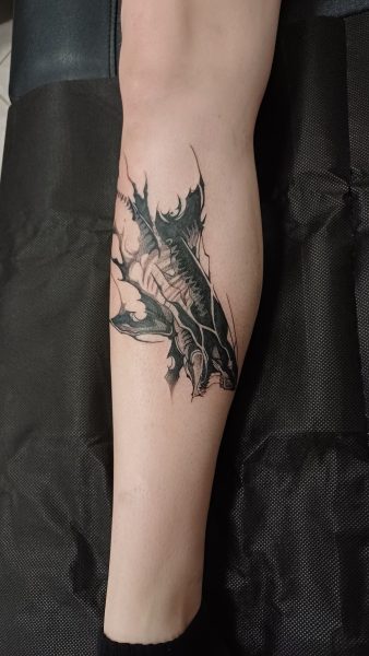 shark tattoo