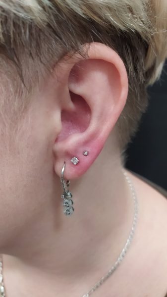 lobe piercing náušnice